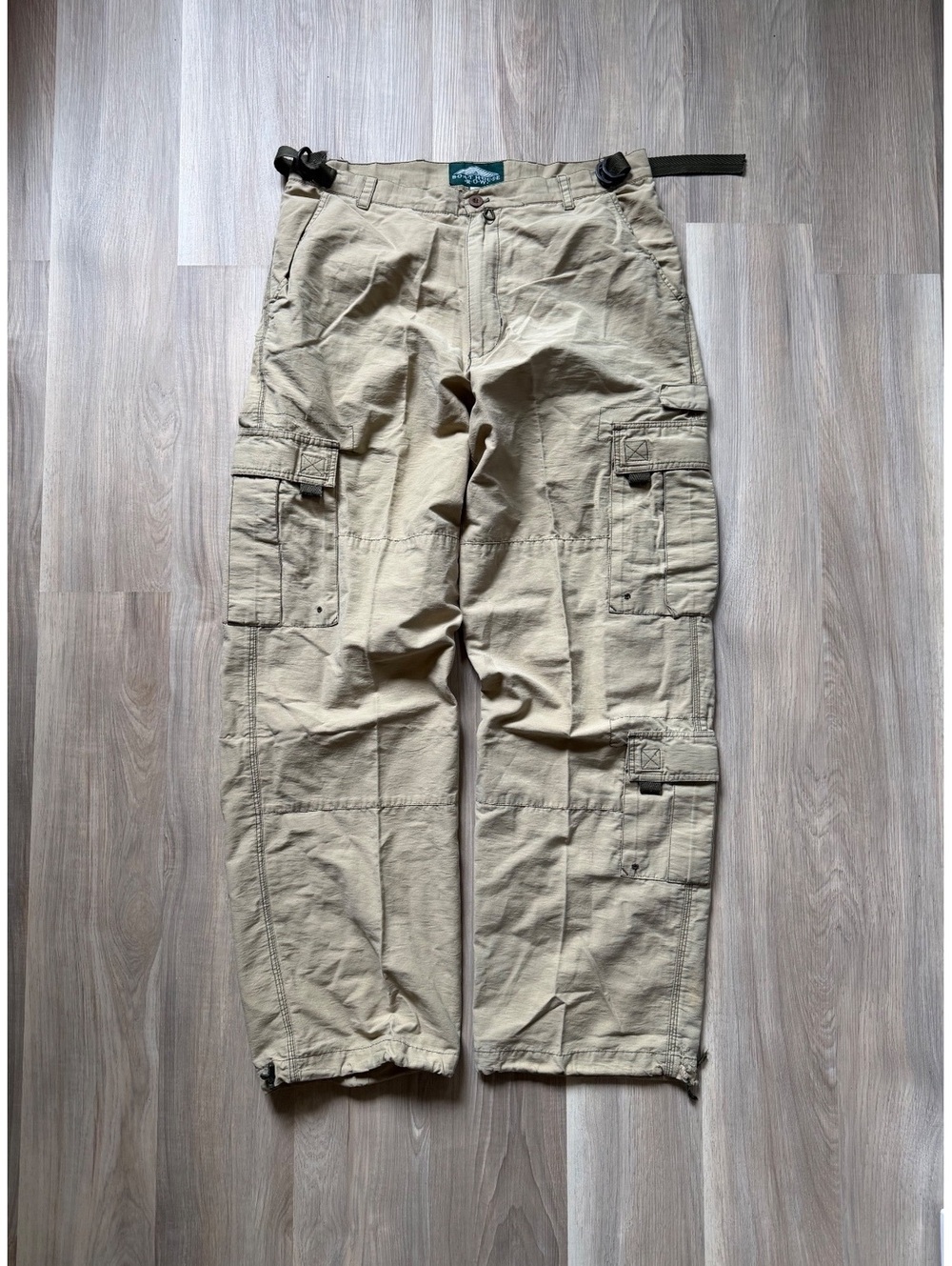 Vintage Y2K Distressed Baggy Hiking Utility Pants